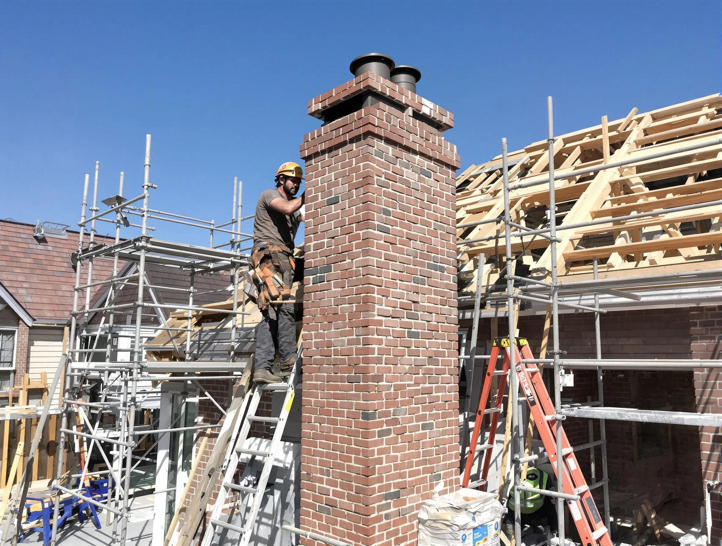 New chimney installation completed by Homeacre-Lyndora Chimney Sweep in Homeacre-Lyndora, PA