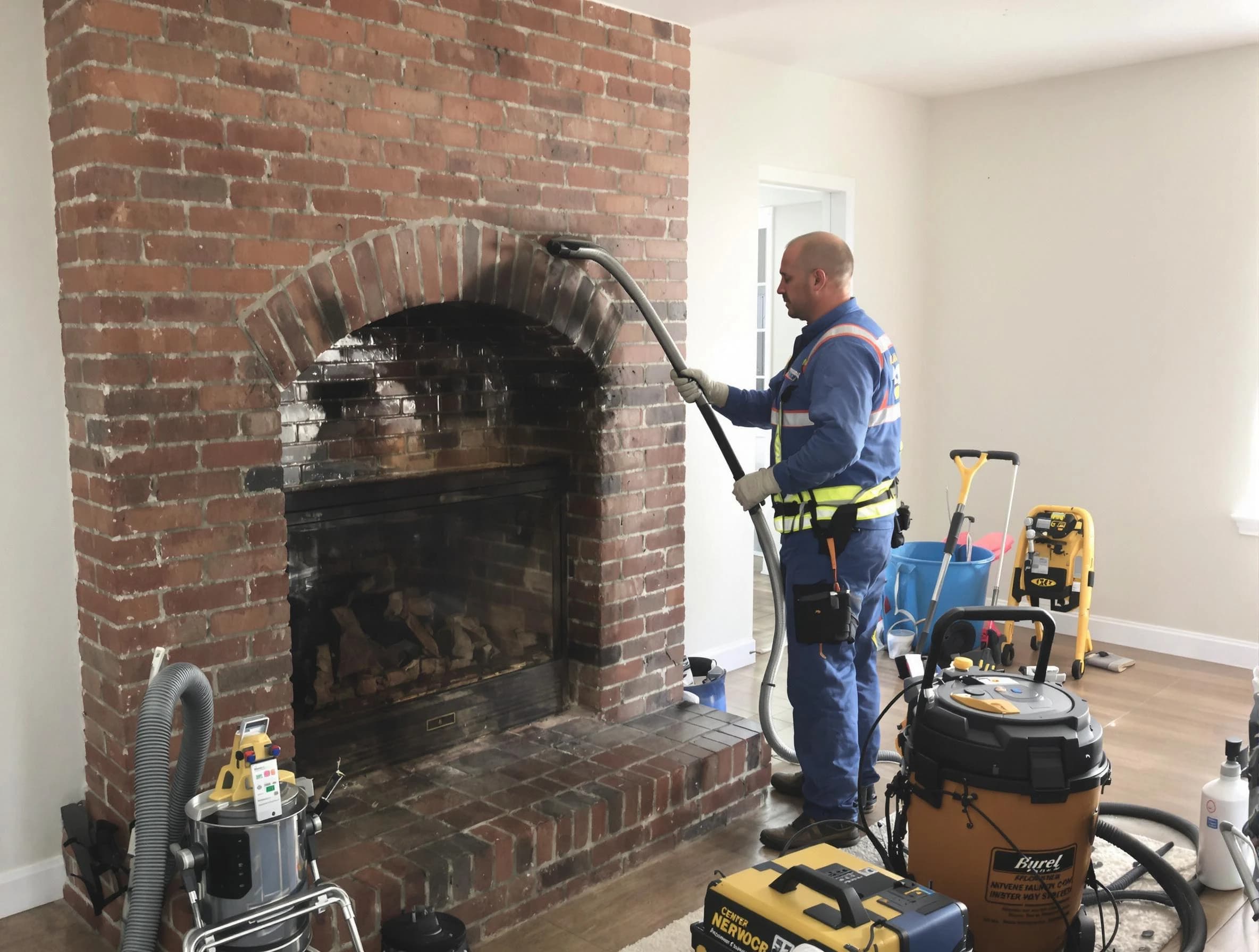 Homeacre-Lyndora Chimney Sweep expert performing detailed chimney sweep in Homeacre-Lyndora, PA