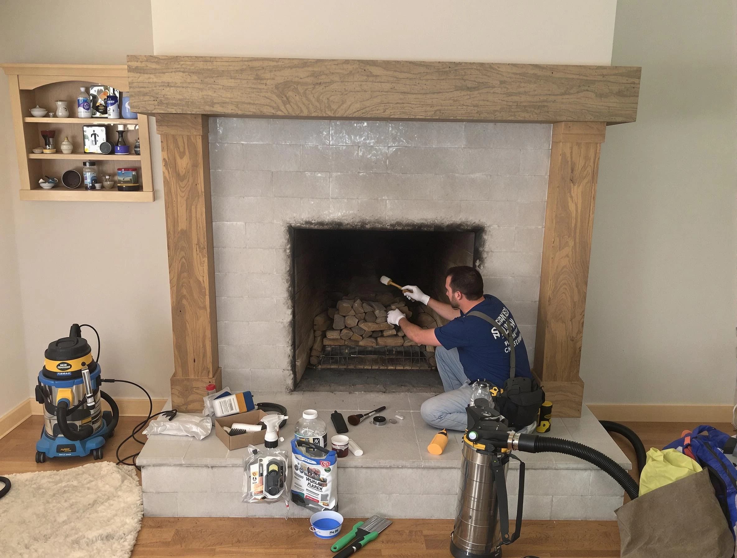 Detailed creosote removal process by Homeacre-Lyndora Chimney Sweep in Homeacre-Lyndora, PA