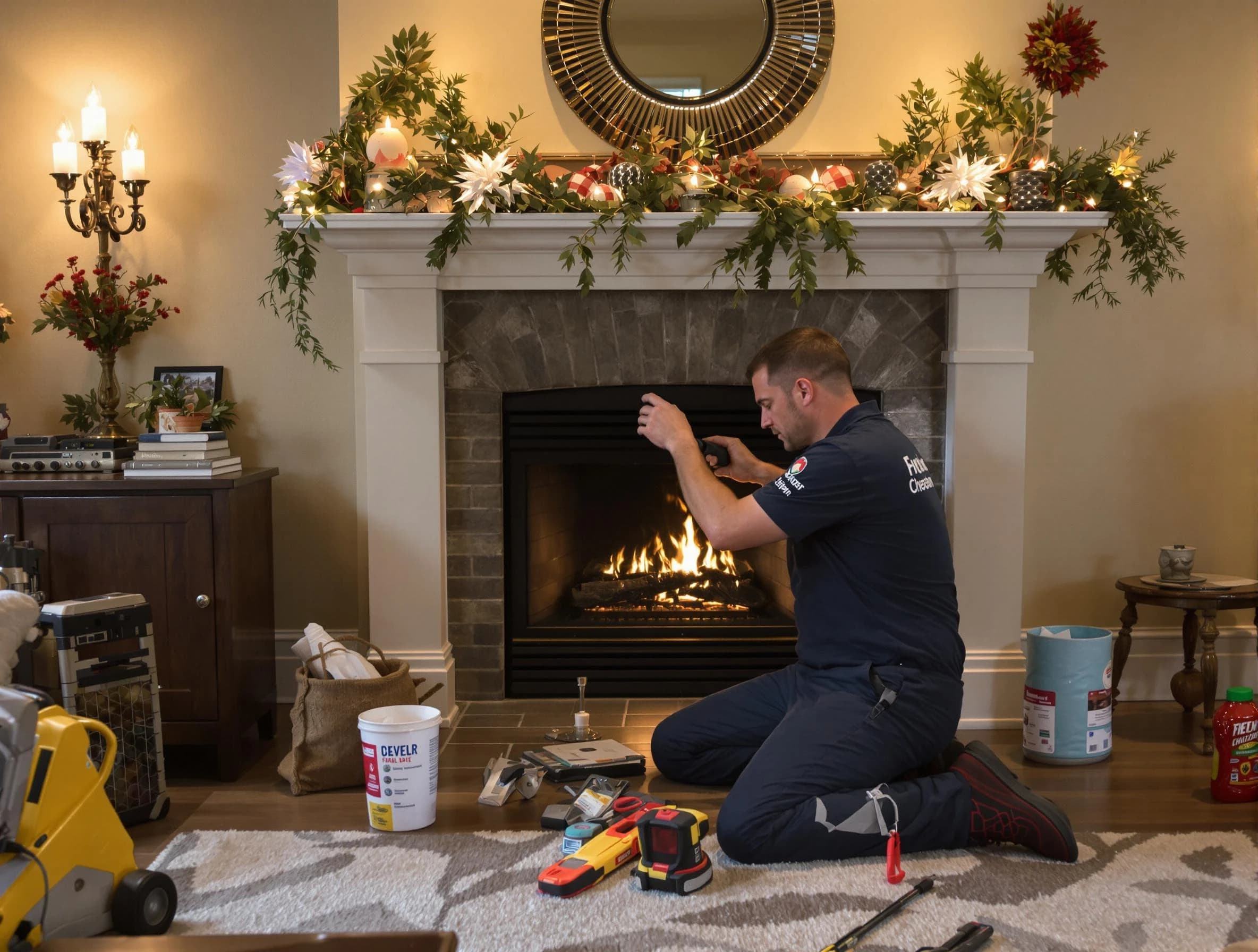 Homeacre-Lyndora Chimney Sweep offering fireplace maintenance services in Homeacre-Lyndora, PA