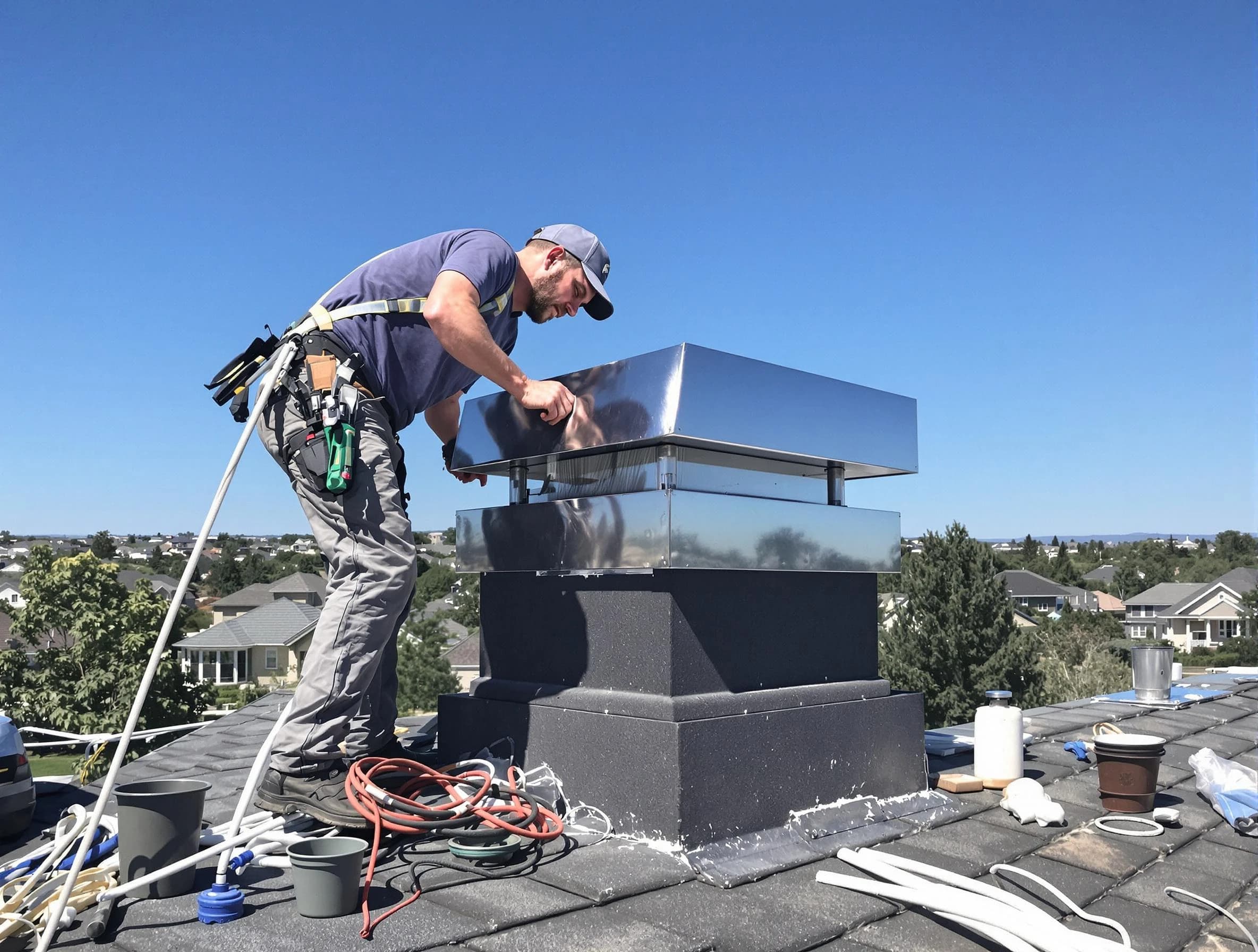 Chimney Cap Services service in Homeacre-Lyndora, PA