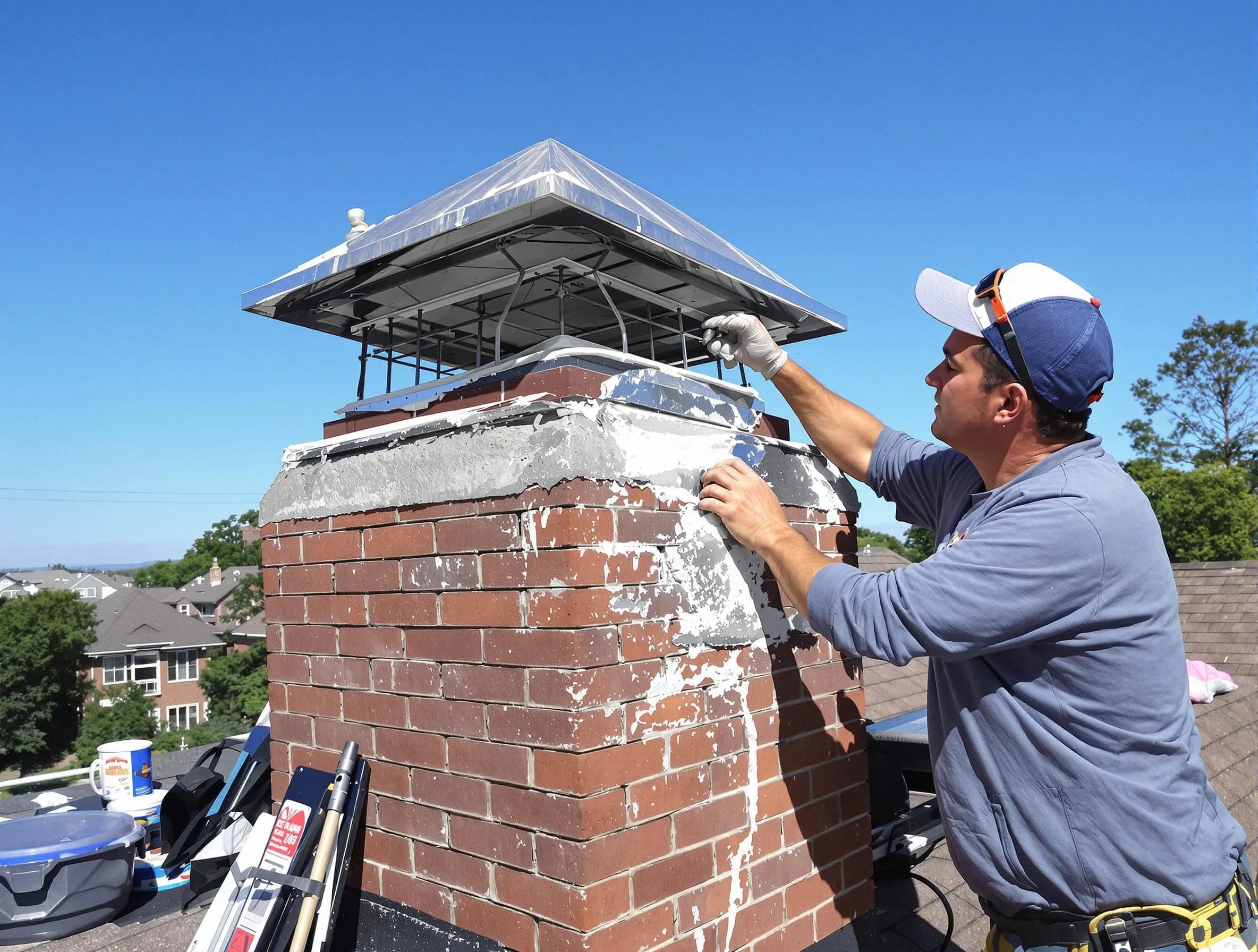 Chimney Crown Services service in Homeacre-Lyndora, PA