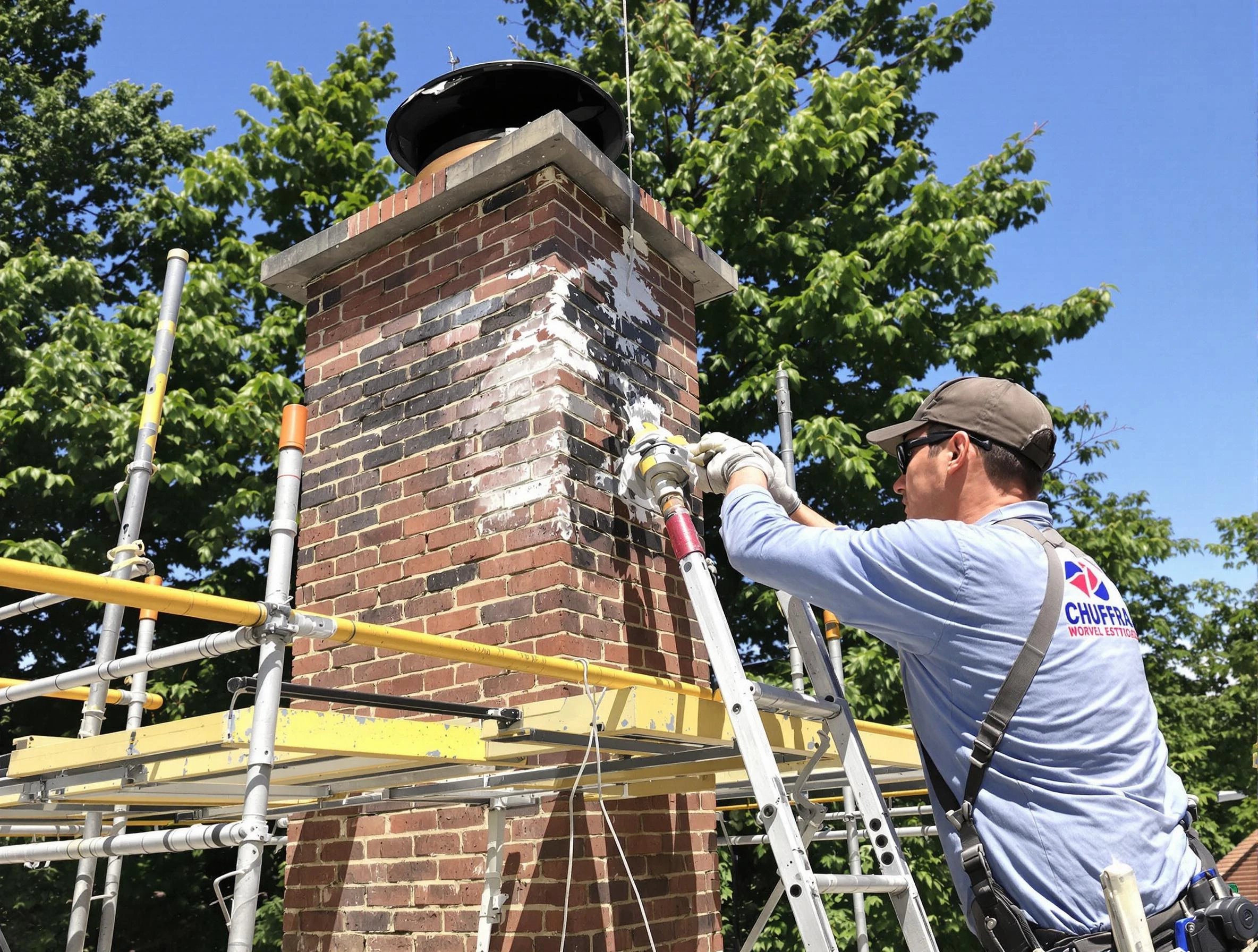 Structural chimney repair by Homeacre-Lyndora Chimney Sweep in Homeacre-Lyndora, PA